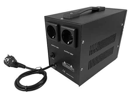 Стабілізатор напруги релейний Lemanso 1.2кВт 1500VA LM40302, фото 3