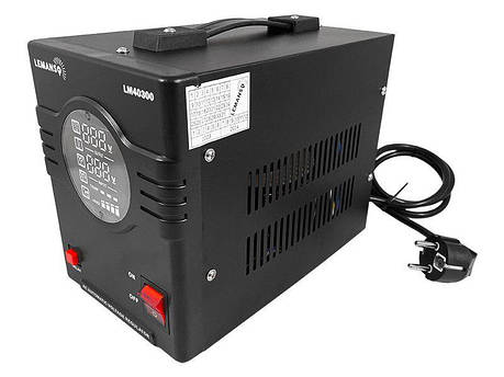 Стабілізатор напруги релейний Lemanso 800Вт LM40300, фото 1