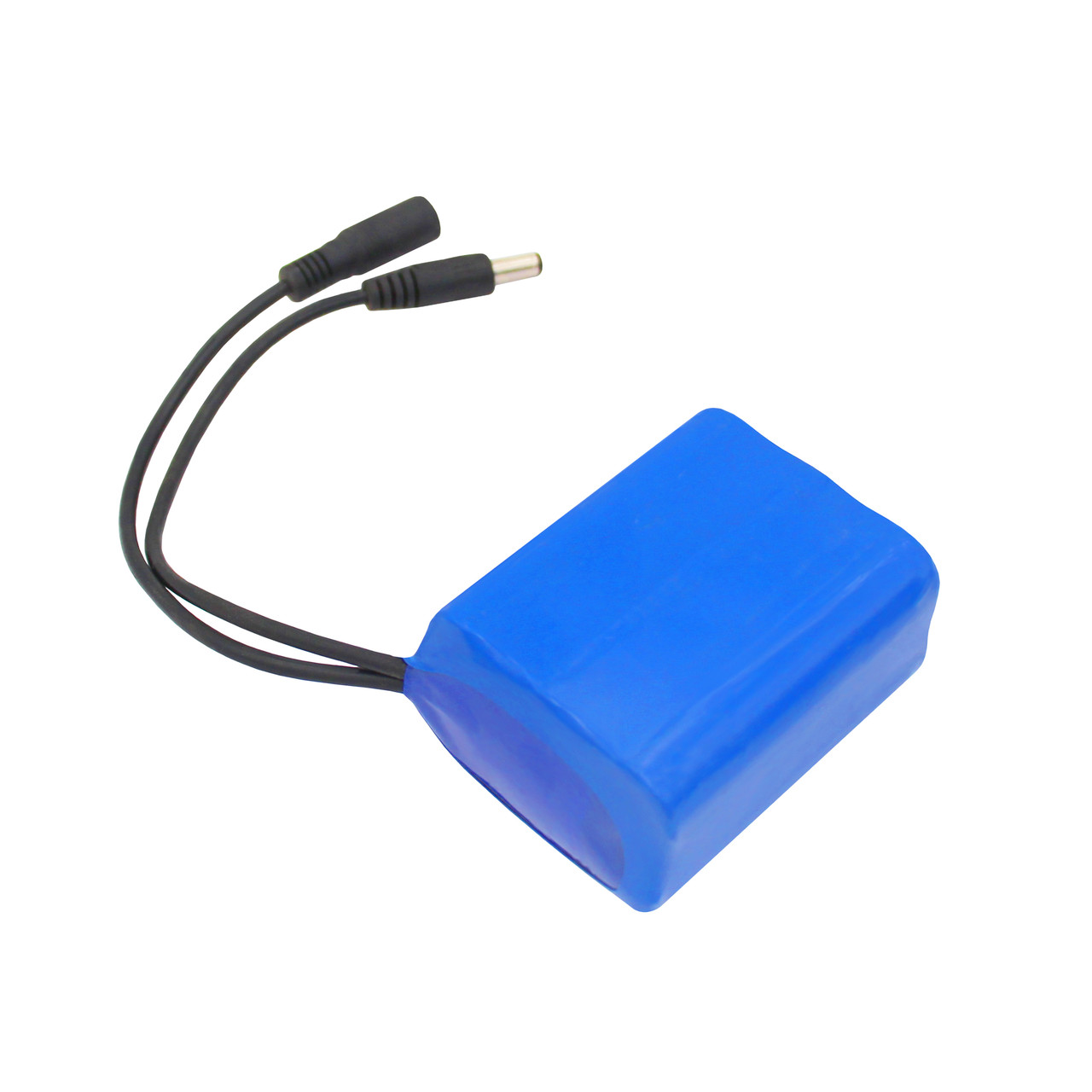 Акумулятор літій-іонний 6000 mAh 12V із вбудованими роз'ємами DC