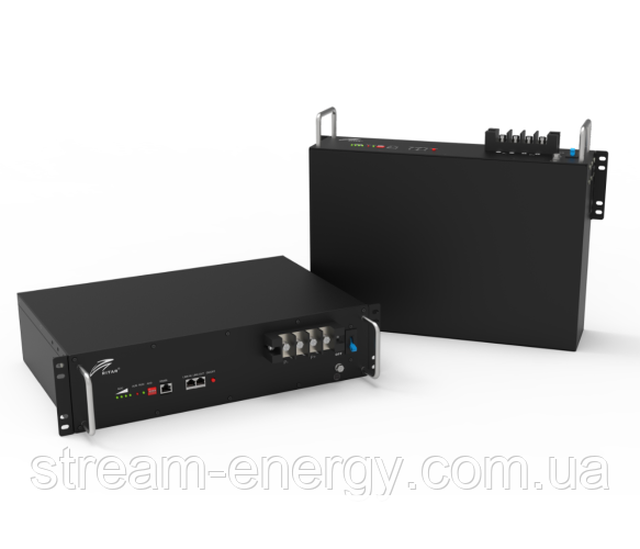 Акумулятор LiFePO4 Ritar 19" 25,6V 200Ah, фото 1