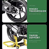 Конструктор мотоцикл дитячий спортивний гоночний, на 2088 деталей, фото 7