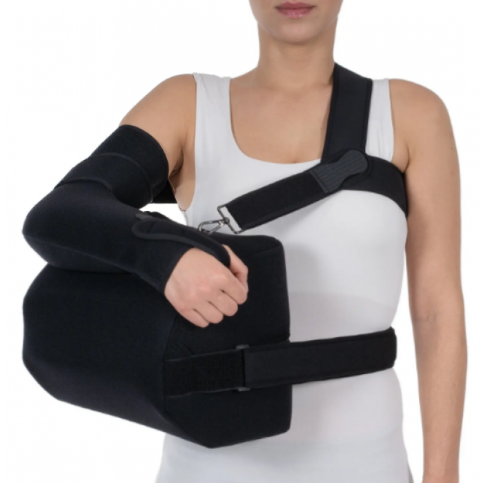 Бандаж для плеча з подушкою 45/60 градусів Косинковий бандаж W213 Wingmed, фото 1