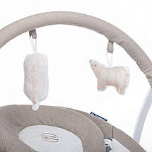 Гойдалка El Camino Airy ME 1047L Beige Leaves (таймер гойдання 15-30-60 хвилин, 5 швидкостей заколисування), фото 5