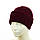 Шапка-біні "Мішель" бордовий, фото 3