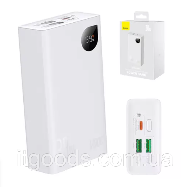 Портативна батарея / Павербанк Baseus Adaman2 VOOC Power Bank 20000mAh USB-A USB-C PD 30W #PPAD050002