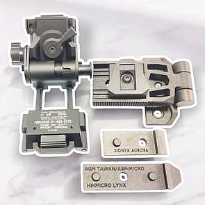 Кріплення на шолом Wilcox L4G24 + j-arm UDAPT THM, Кріплення на тепловізори AGM, HIKMICRO, ThermTec, KONUS, SIONYX