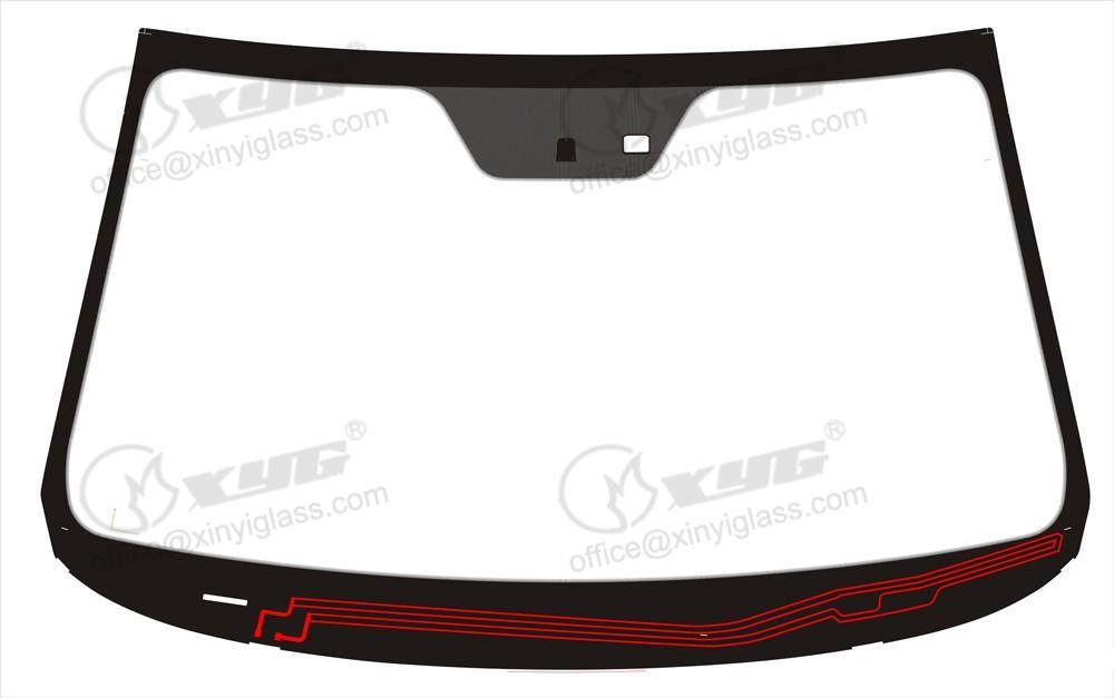 Лобове скло KIA SORENTO 5D (Кросовер) (2010 - 2015) OE NUMBER: 86110 2P130AS, 861102P130, 861102P130AS, 861112P130, фото 1