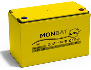 Акумулятор для ДБЖ Monbat High Rate Power Top AGM 6СТ-100 (12UPM3500)