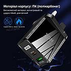 Зарядний пристрій XON PowerCharge 65W (PD33) USB Type-C (PCWA065033A1C1B 6037) Чорний, фото 4