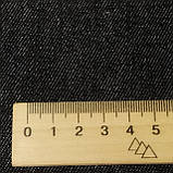 Джинс "варений" бавовняний темно-сірий ширина 1,8м, фото 3