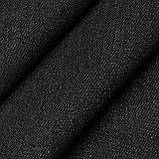 Джинс "варений" бавовняний темно-сірий ширина 1,8м, фото 4