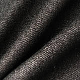 Джинс "варений" бавовняний темно-сірий ширина 1,8м, фото 6