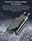 Зарядний пристрій XON PowerCharge 65W (PD33) USB Type-C (PCWB065033A1С1B 6051) Чорний, фото 9