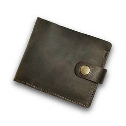 Гаманець шкіряний "Крейзі" №2 Коричневий