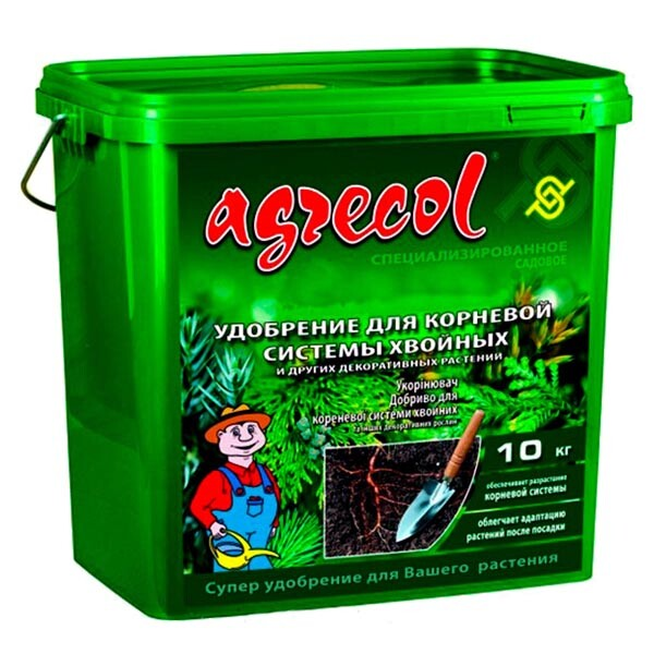 Добриво для кореневої хвойної системи 7-21-7 Agrecol, 10 кг