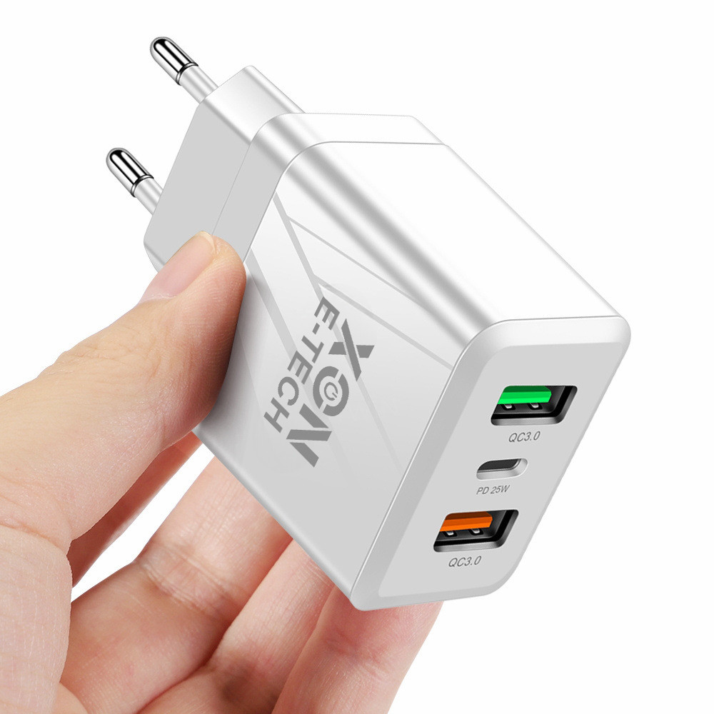 Зарядний пристрій XON PowerCharge 45W (PD25) USB Type-C (PCWA045025A2С1W 6082) Білий, фото 1
