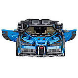 Конструктор спортивна машина дитяча суперкар Bugatti на 1225 деталей, фото 4