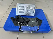 Платформна вага торгова підлогова WIFI 45x60 см MATARIX MX-443W 600кг Синя Електронна торгова вага, фото 2