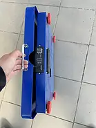Платформна вага торгова підлогова WIFI 45x60 см MATARIX MX-443W 600кг Синя Електронна торгова вага, фото 7
