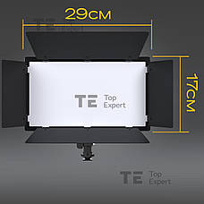 Прямокутна LED лампа LUX100 VL-3 RGB відеосвітло для фото, відео зі штативом 2,1 метр. Студійне світло., фото 5