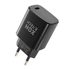 Зарядний пристрій XON PowerCharge 20W (PD20) USB Type-C (PCWB020020A0С1B 6150) Чорний