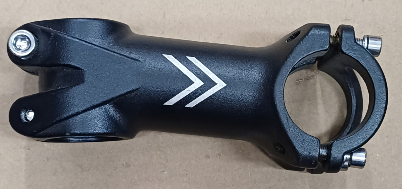 Вынос руля AL 1-1/8" д.31,8мм, длина 80 mm 6° черн., фото 1