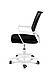 Стілець комп'ютерний Веб (Чорно-Білий), фото 2