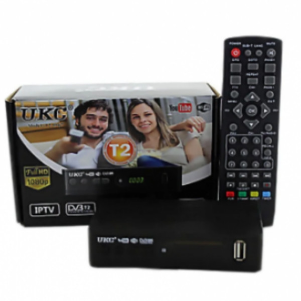 Ресивер цифровий DVB-T2 UKC 0967 з підтримкою WiFi адаптера