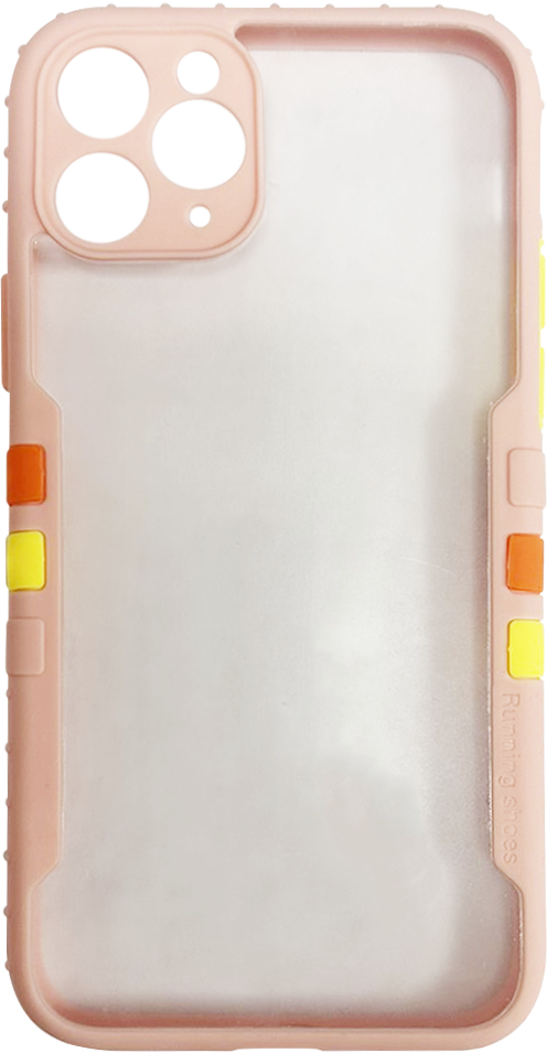 Накладка iPhone 11 Pro pink bamper Totu Gingle