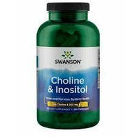 Choline & Inositol Swanson, 250 капсул