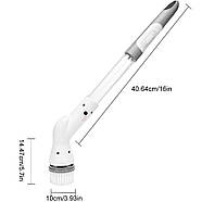 Бездротова електрична щітка для прибирання з насадками Multi-Function Brush Універсальна щітка для прибирання, фото 10