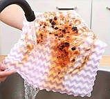 Серветка з мікрофібри універсальна 25 х 25 см, фото 5