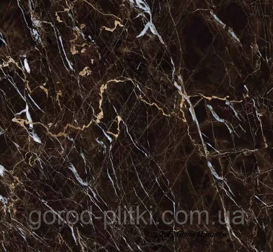 Плитка 60х60 - керамограніт Pulpis Brown F P 600x600x8 R Full Lappato 1, фото 1