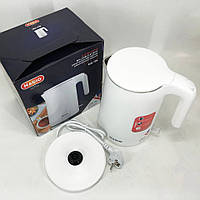 Бесшумный чайник MAGIO MG-106, Электрочайник нержавейка, Чайник со свистком, FO-967 Электрочайник отличный BZN