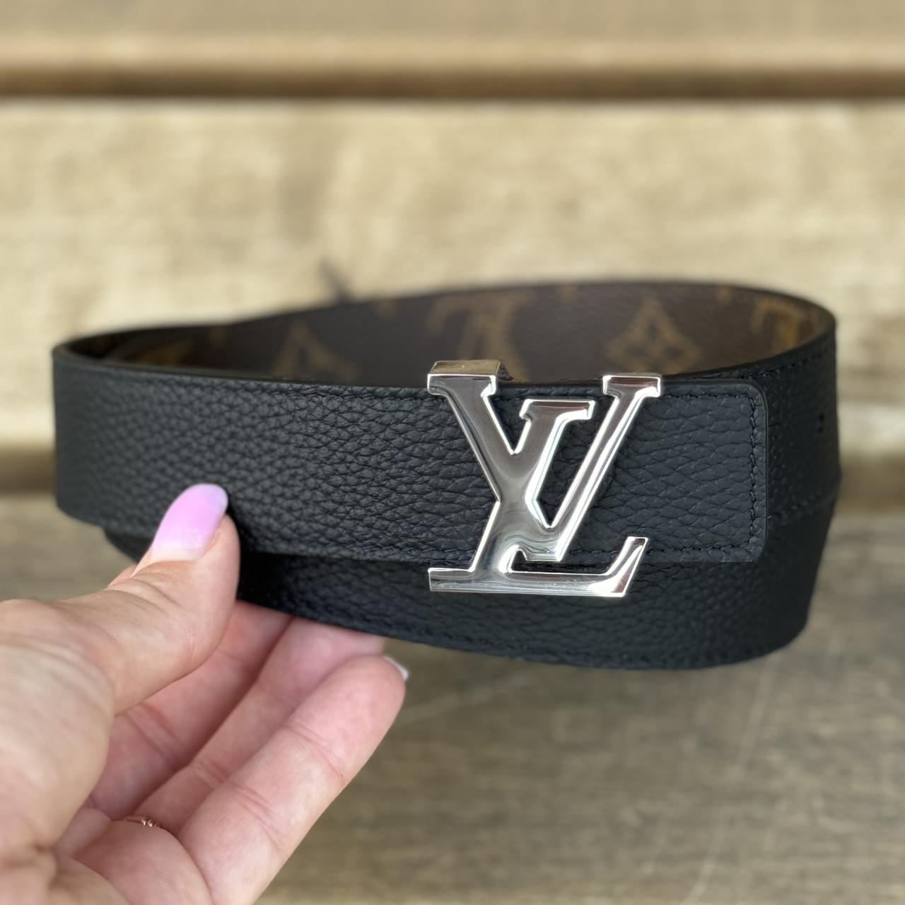 Ремінь двосторонній Louis Vuitton (Луї Віттон)
