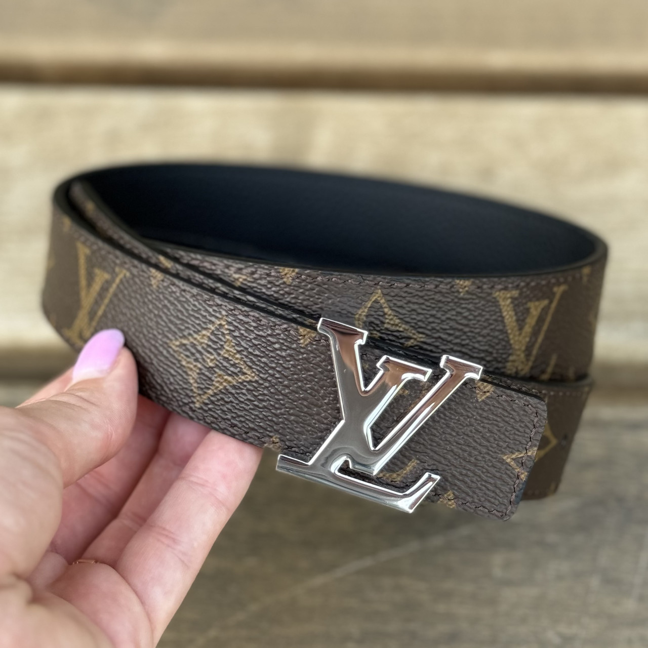 Ремінь Louis Vuitton двосторонній (Луї Віттон)