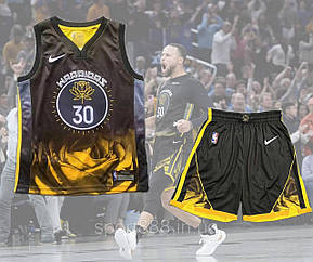 Баскетбольна чорна форма Стефен Каррі 30 Голден Стейт Curry Golden State Warriors Rose 2023