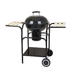 Гриль-барбекю стаціонарний з поличками (садж, пікнік)