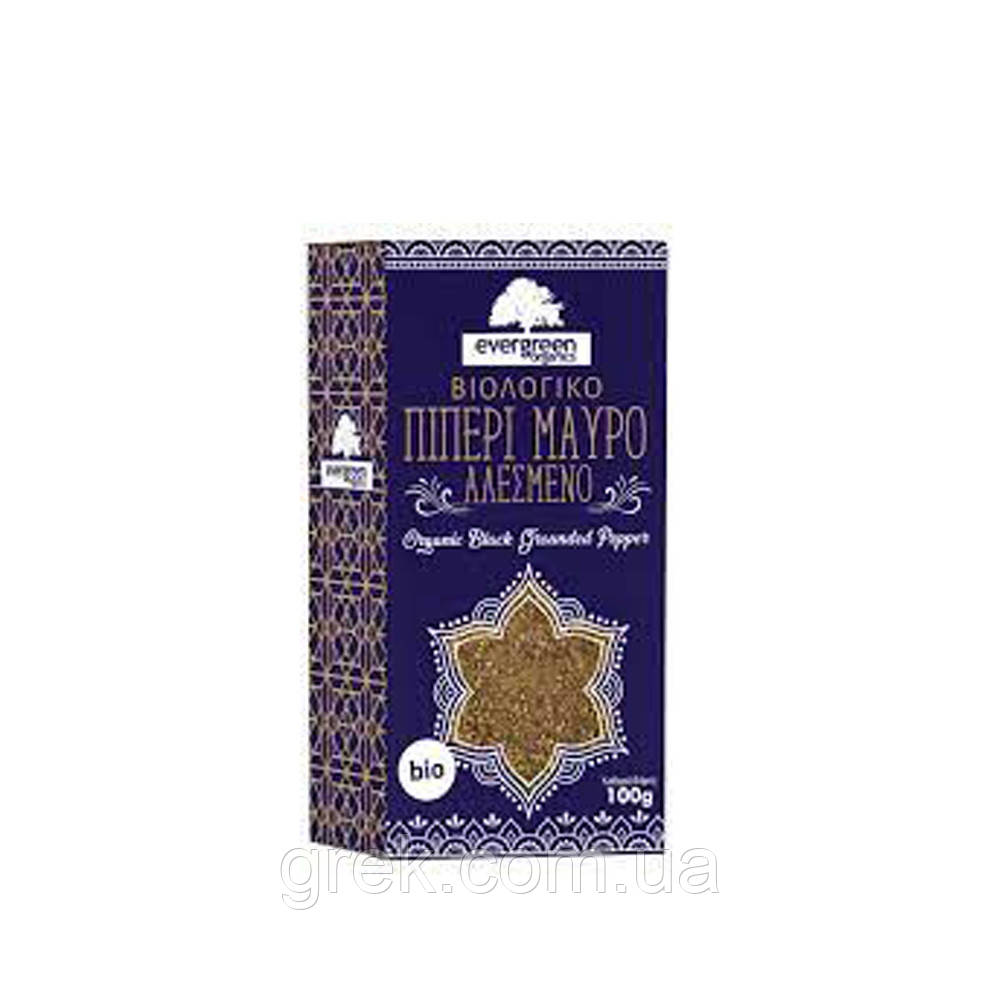 Перець чорний мелений Evergreen organics 100 г, фото 1