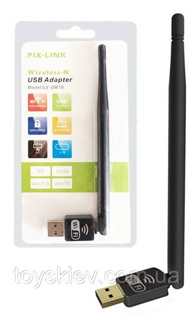 Wifi-адаптер з антеною LV-UW10-2DB (для Т2)