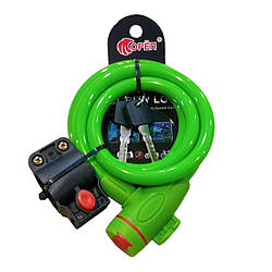 Велосипедний замок із тримачем 852-90/Товщина 9 мм/ Довжина 900 мм