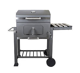 Садовий пересувний гриль-барбекю з термометром (садж, пікнік)