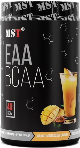 Амінокислоти ВСАА MST BCAA EAA zero 520 г манго маракуйя