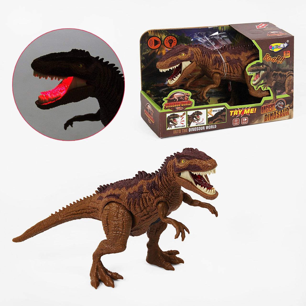 Динозавр NY 081 A звук, підсвічування, рухливі кінцівки