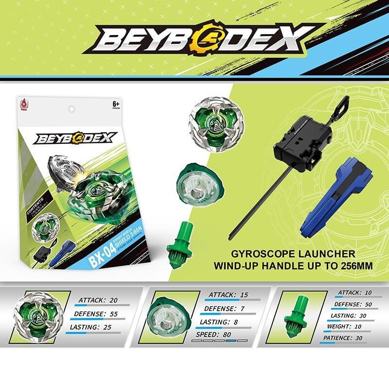 Бейблейд BX-04-B дзиґа, запускач, металопластик