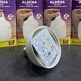 Акумуляторна лампочка Almina led Лампочка з акумулятором 20 Вт, Цоколь Е 27, ALMINA DL-020, фото 5