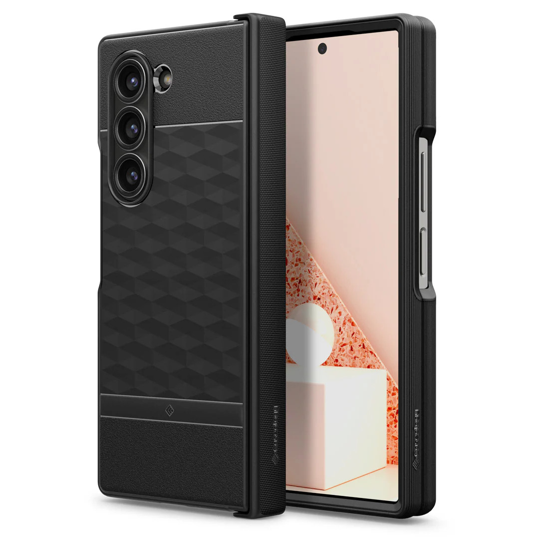 Чохол Caseology Parallax до Samsung Galaxy Fold 6 Matte Black (ACS07832)
