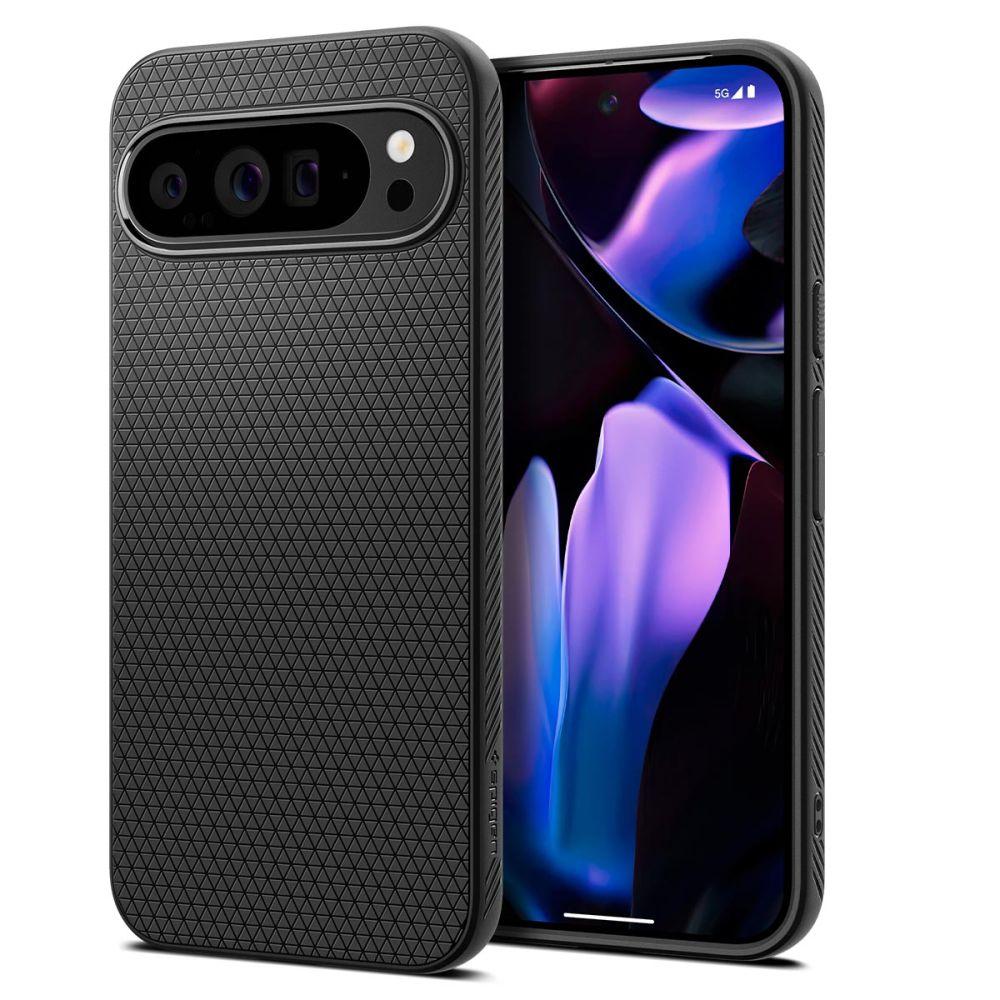 Чохол Spigen Liquid Air до Google Pixel 9 Pro XL Matte Black (ACS07716)