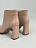 Жіночі демісезонні ботильйони ShoesBand Бежева натуральна шкіра всередині байка 40 (26 см) (S27091-1д), фото 6