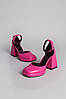 Босоніжки жіночі ShoesBand Рожеві натуральна шкіра 37 (24 см) (S89451-1), фото 8